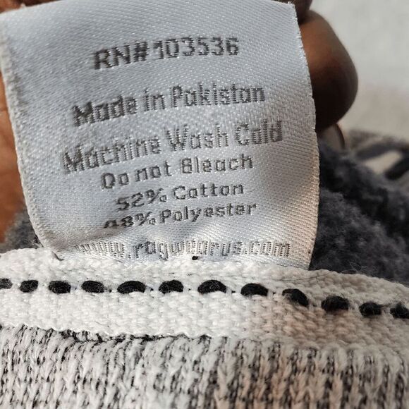 Ragwear Hoodie Mens Large Gray Rocky Mountain National Park Drawstring Pullover - Picture 6 of 10